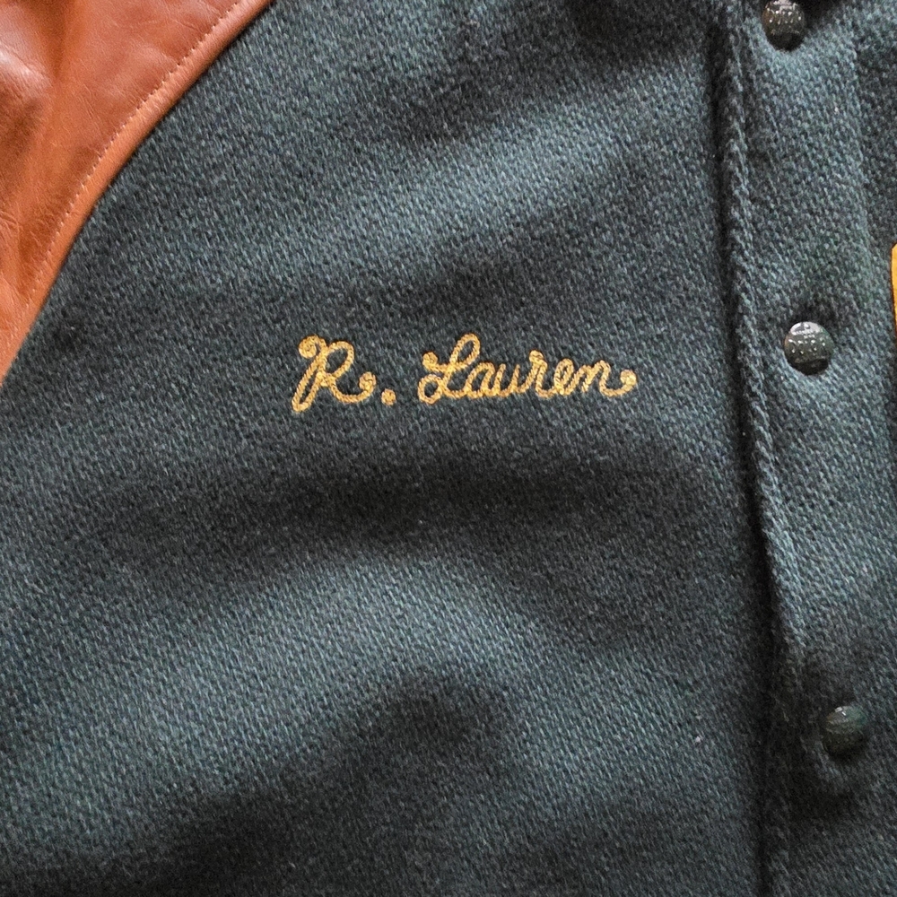 Polo Ralph Lauren Varsity Jacket and Beanie Set - Picture 4 of 6